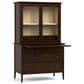 Stickley Furniture Hudson Valley Two-Door Hutch in Dark Roast, , large
