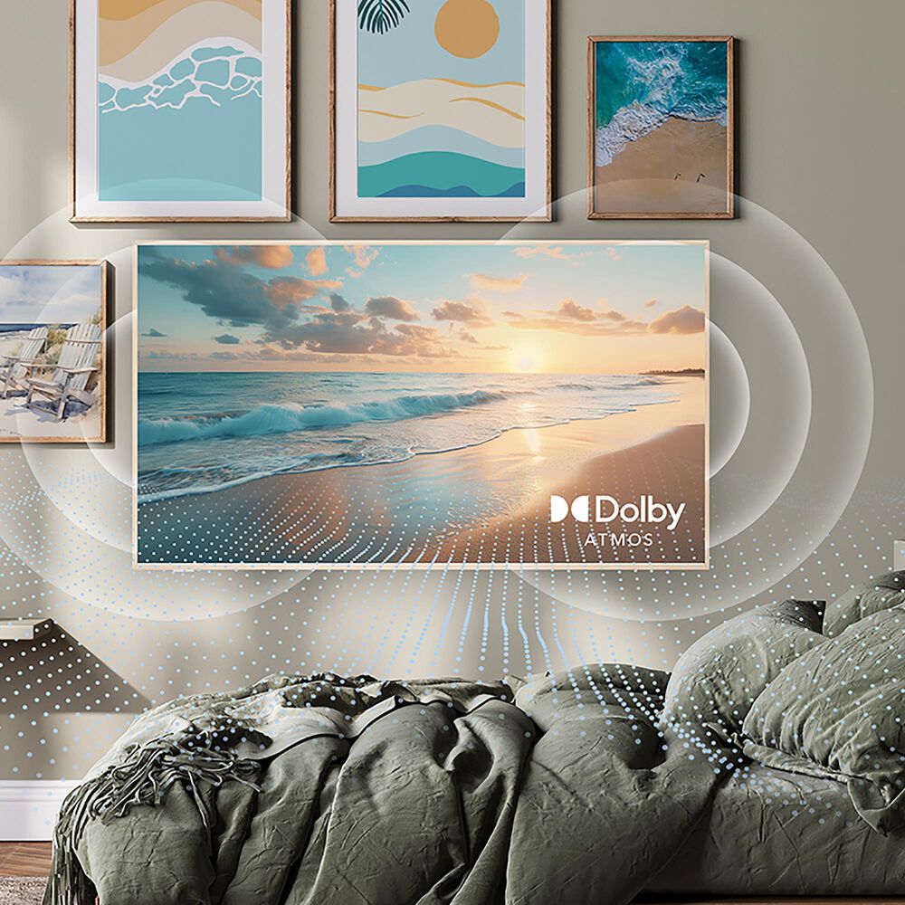 TCL 85&quot; Class NXTVISION QLED 4K HDR in Off White - Smart TV, , large