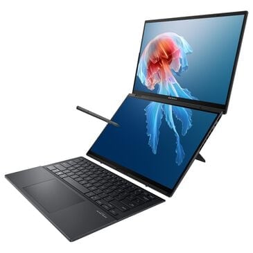 ASUS Zenbook Duo 14" Laptop | Intel Core Ultra 7 Processor 155H - 16GB RAM - Intel Arc Graphics - 1TB SSD in Inkwell Grey, , large