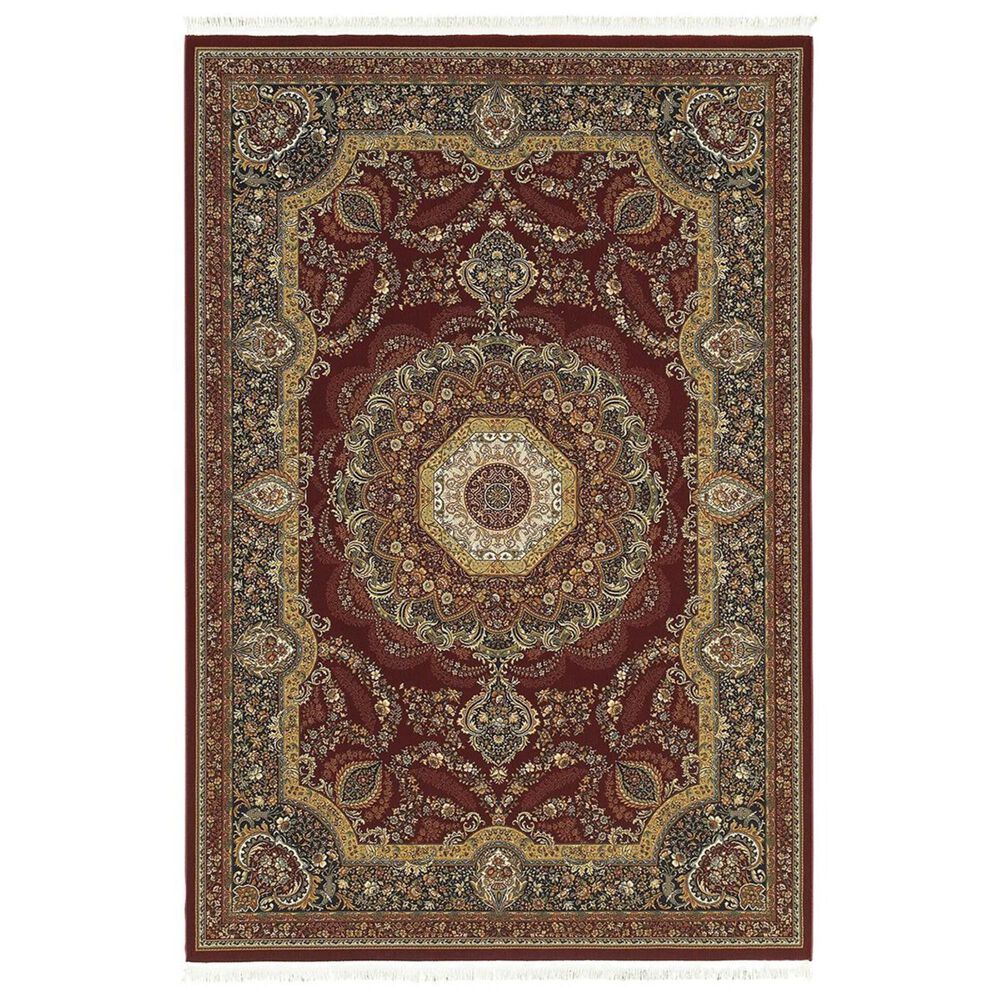 Oriental Weavers Masterpiece 113R 6"7" x 9"6" Red Area Rug, , large