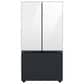 Samsung Bespoke Bespoke 3-Door French Door Refrigerator Top Panel in White Glass, , large