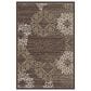 Radici USA Pisa 3471 Brown 5"3" x 7"3" Area Rug, , large