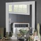 Legacy Classic Dutton Rectangular Mirror in Natural White, , large