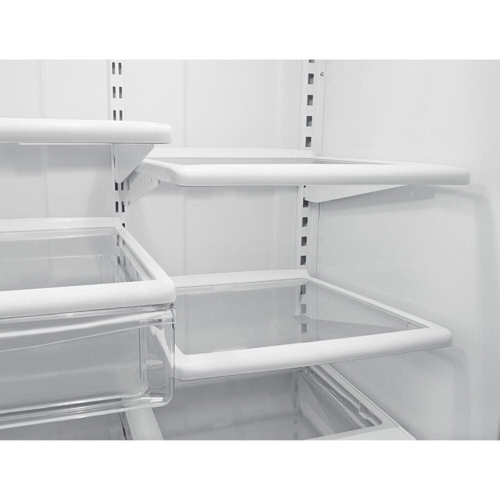 Whirlpool 19 Cu. Ft. Bottom-Freezer Refrigerator with SpillGuard Glass Shelves, , large