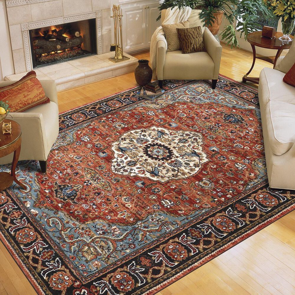 Karastan Spice Market Petra 90661-90097 9&#39;6&quot; x 12&#39;11&quot; Multicolor Area Rug, , large