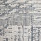 Feizy Eastfield 69A1F 5" x 8" Gray Area Rug, , large