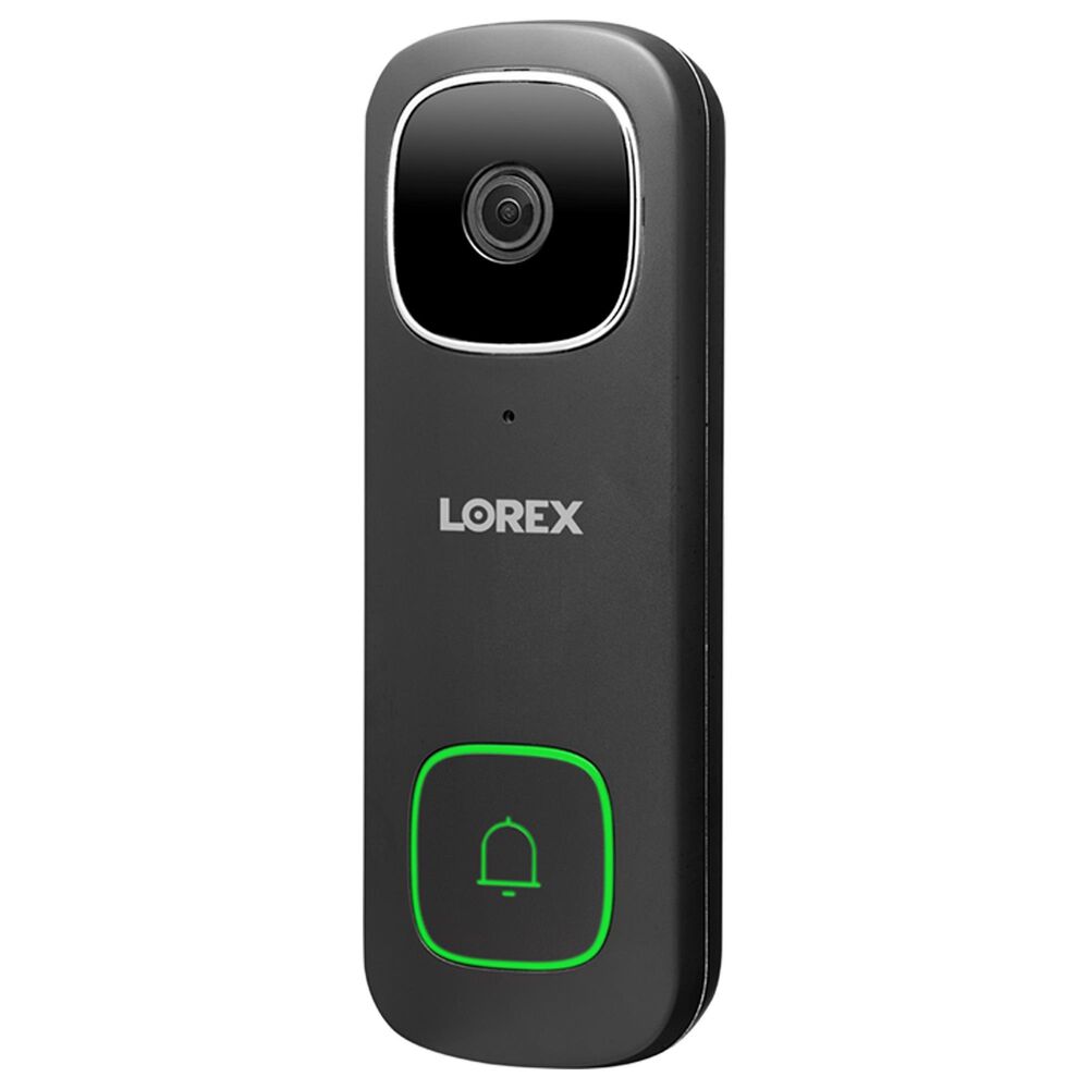 Lorex 2K Wired Video Doorbell &#40;32GB&#41;, , large