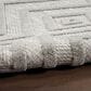 Nourison Versatile 6" x 9" Silver Grey Indoor/Outdoor Area Rug, , large