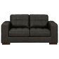 Ashley Luigi Stationary Loveseat in Thunder, , large