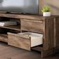 Ashley Zadilyn 72" XL TV Stand in Warm Natural Brown, , large