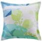 J. Queen New York Tiki 18" Square Throw Pillow in Green, , large