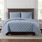 Pem America Truly Soft Everyday 3-Piece Full/Queen Quilt Set in Light Blue, , large