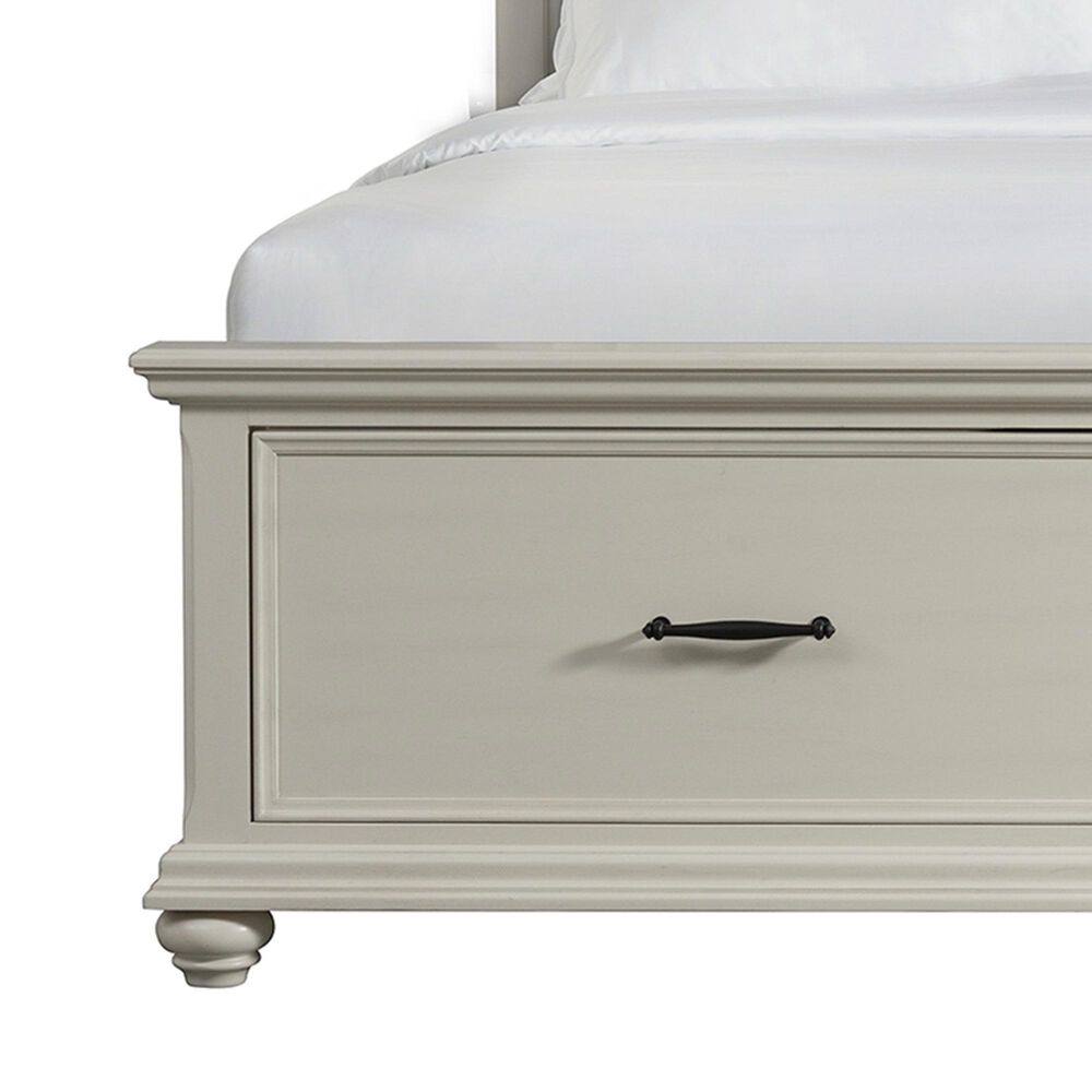 Mayberry Hill Slater Queen Storage Bed in Antique White, , large