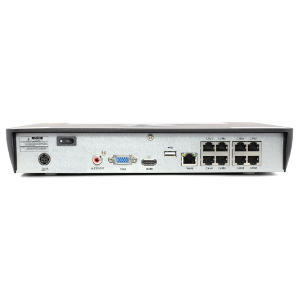 Swann 8 Camera 8 Channel 4K Ultra HD Pro Enforcer NVR Security System in White, , large
