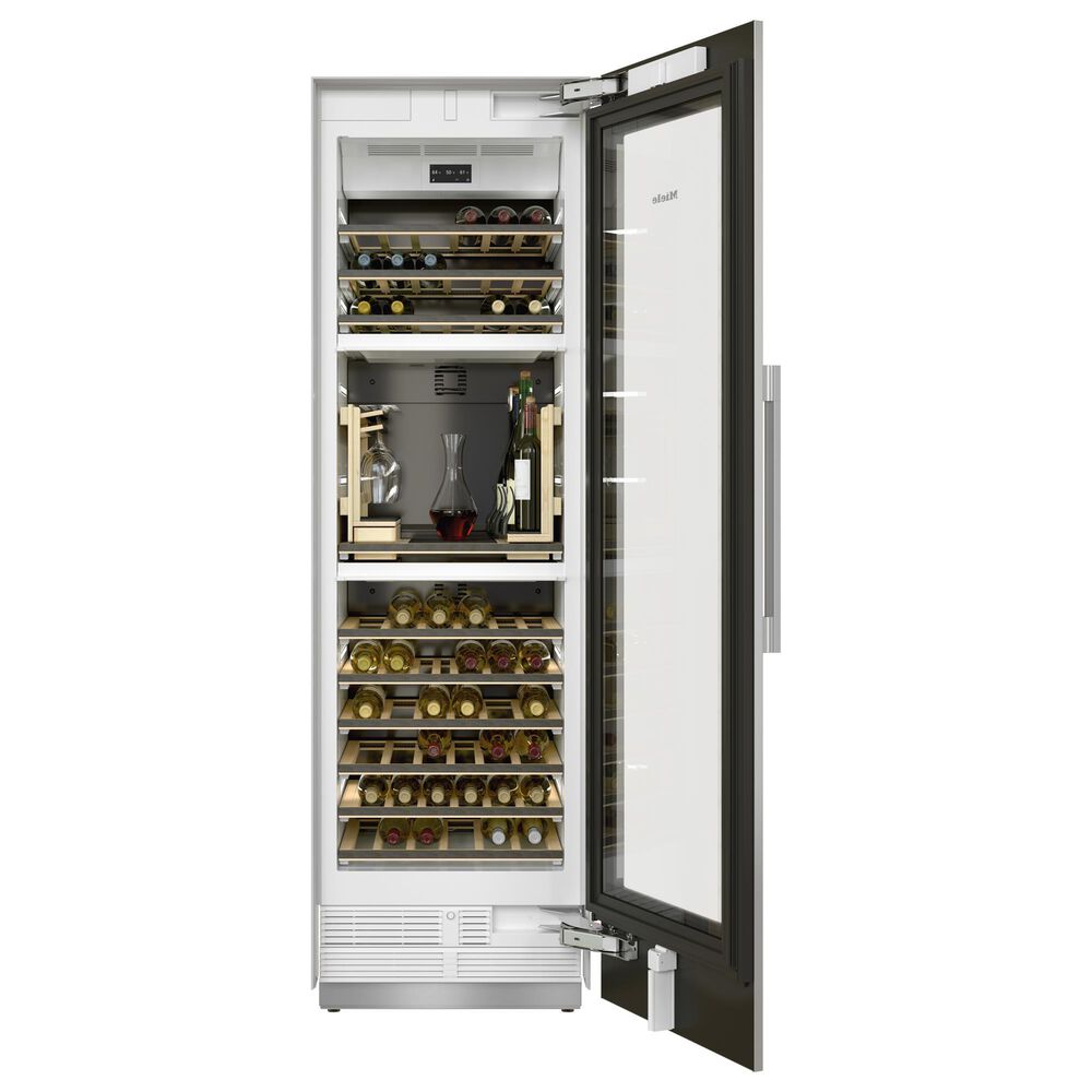 Miele 24&quot; Wine Column with SommelierSet in Stainless Steel, , large