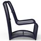 Sunset West Marino Patio Armless Chair in Navy, , large