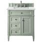 James Martin Vanities Brittany 30" Single Bathroom Vanity in Sage Green with 3 cm Ethereal Noctis Quartz Top and Rectangular Sink, , large