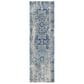 Safavieh Evoke EVK260C 2"2" x 21" Ivory and Blue Runner, , large