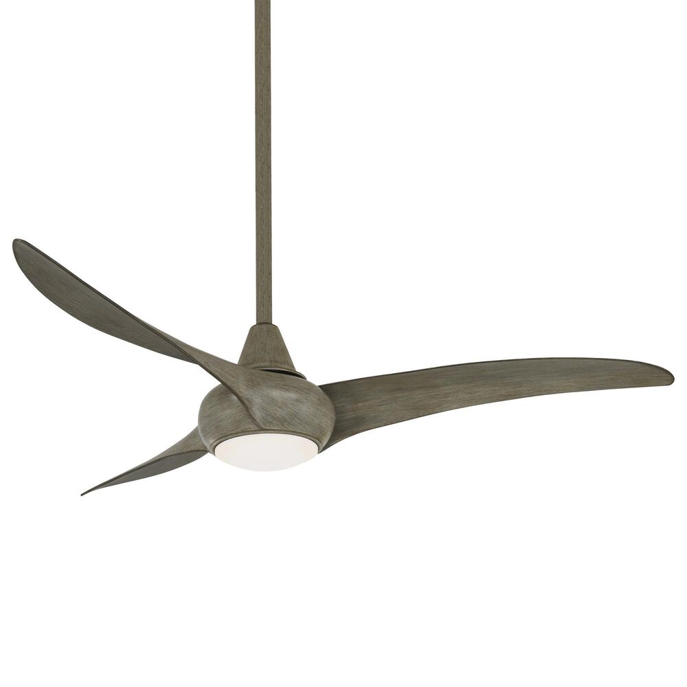 Minka-Aire Light Wave 52" Ceiling Fan with LED Light in Driftwood, , large