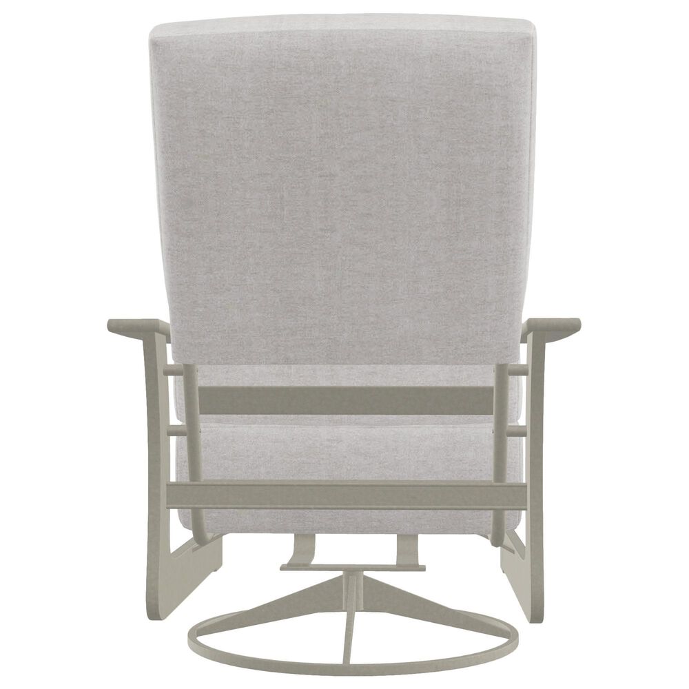 Telescope St. Catherine Swivel Rocker with Charter Silk Cushion in Storm, , large