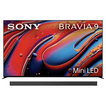 Sony *85" 4K LED TV W/Soundbar, , large