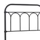 Ashley Nashburg Twin Metal Headboard/Footboard/Rails in Black, , large