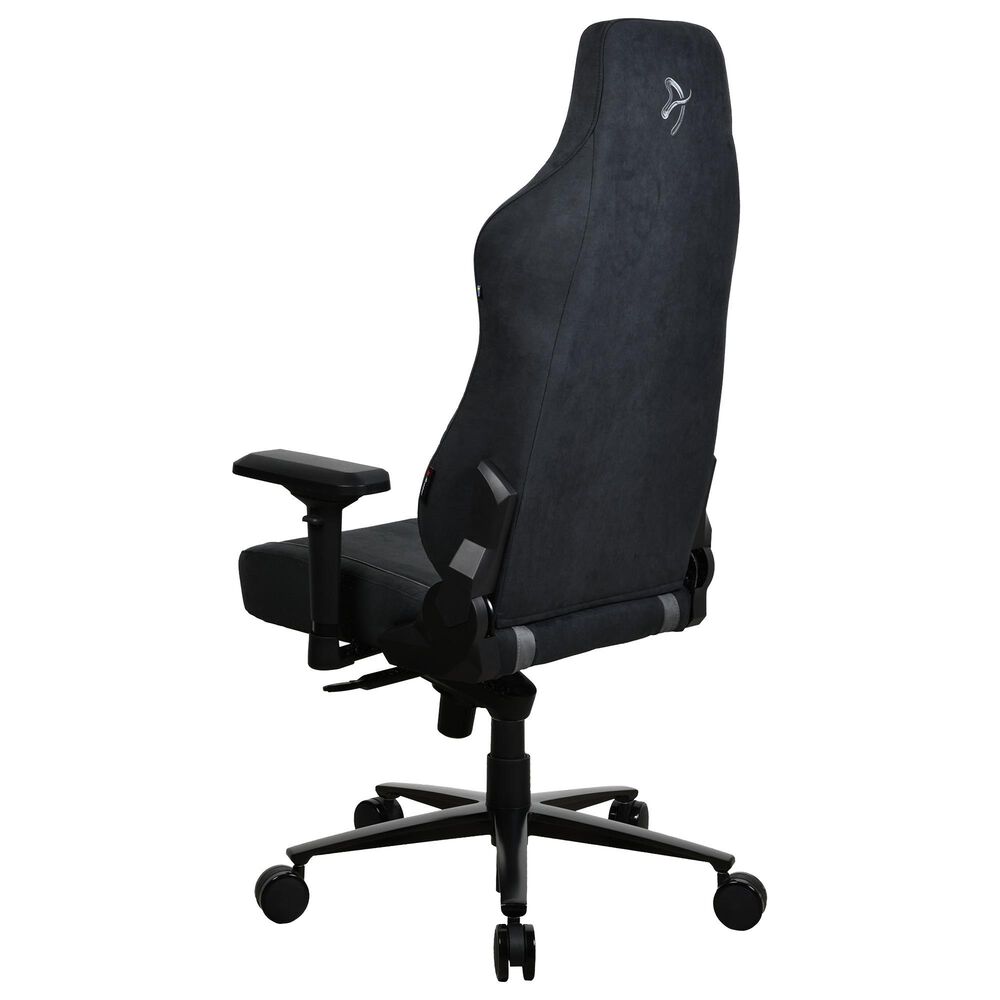 Arozzi Vernazza Supersoft Fabric Gaming Chair in Black, , large