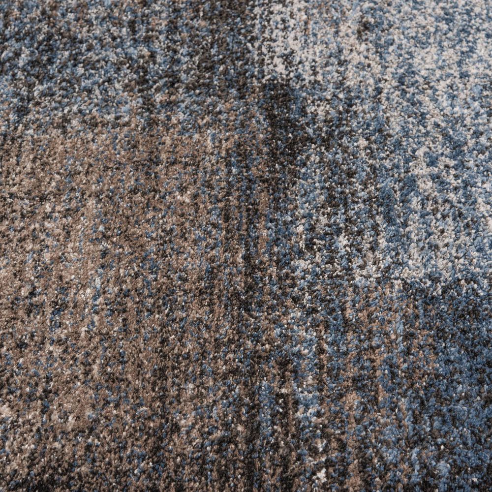 Central Oriental Structures Torrent Georgia Rain 5&#39; x 7&#39;6&quot; Multicolor and Dusk Area Rug, , large