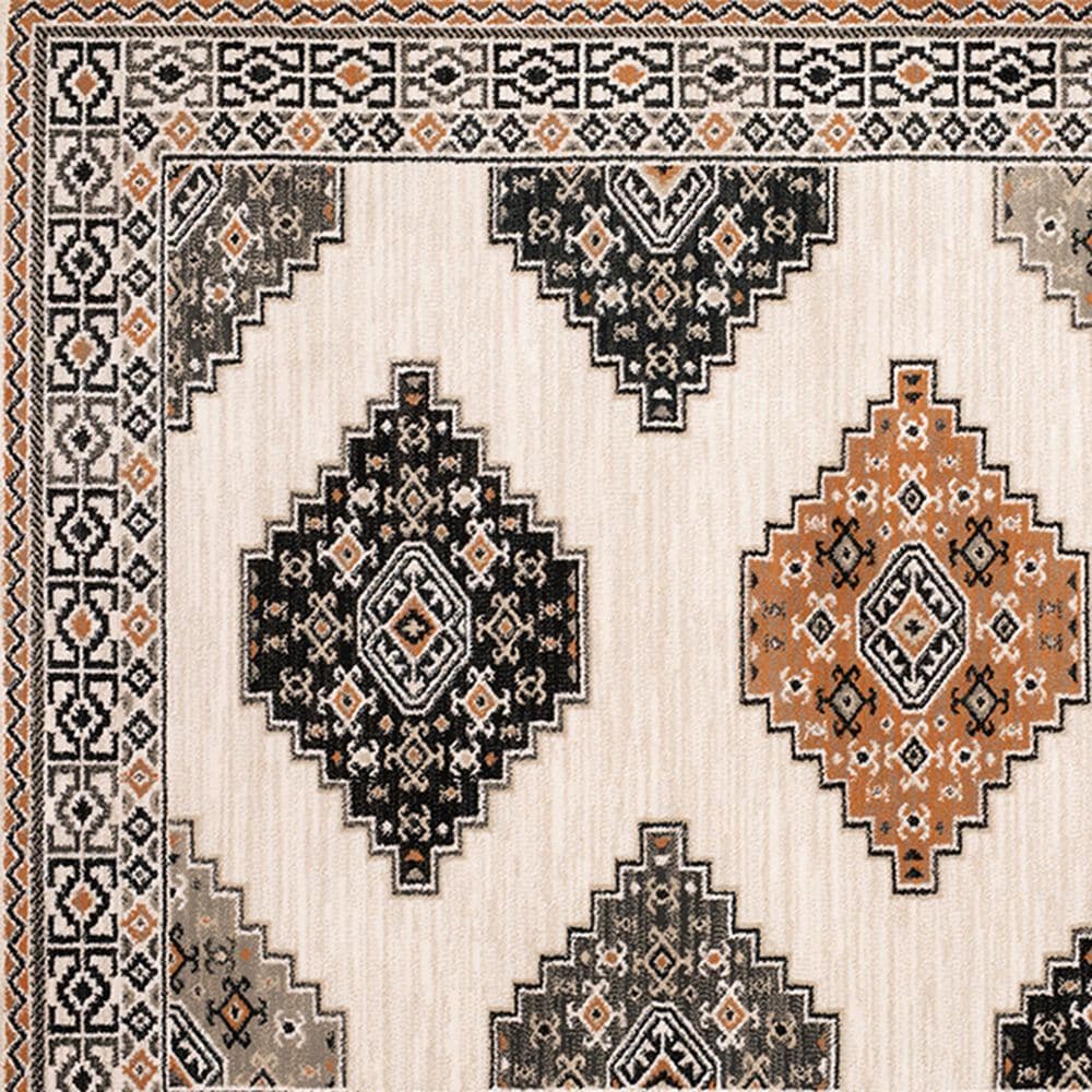 Oriental Weavers Georgia Southwest 640A0 6&#39;7&quot;x 9&#39;2&quot; Ivory Area Rug, , large