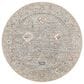 Surya Carlisle 5"3" Round Seafoam, Blue, Dusty Sage, Dusty Pink, Ivory and Medium Brown Area Rug, , large