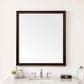 James Martin Vanities Glenbrooke 36" Rectangular Mirror in Burnished Mahogany, , large