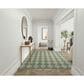 Nourison Positano Geometric Blue and Green 7" x 10" Indoor/Outdoor Area Rug, , large