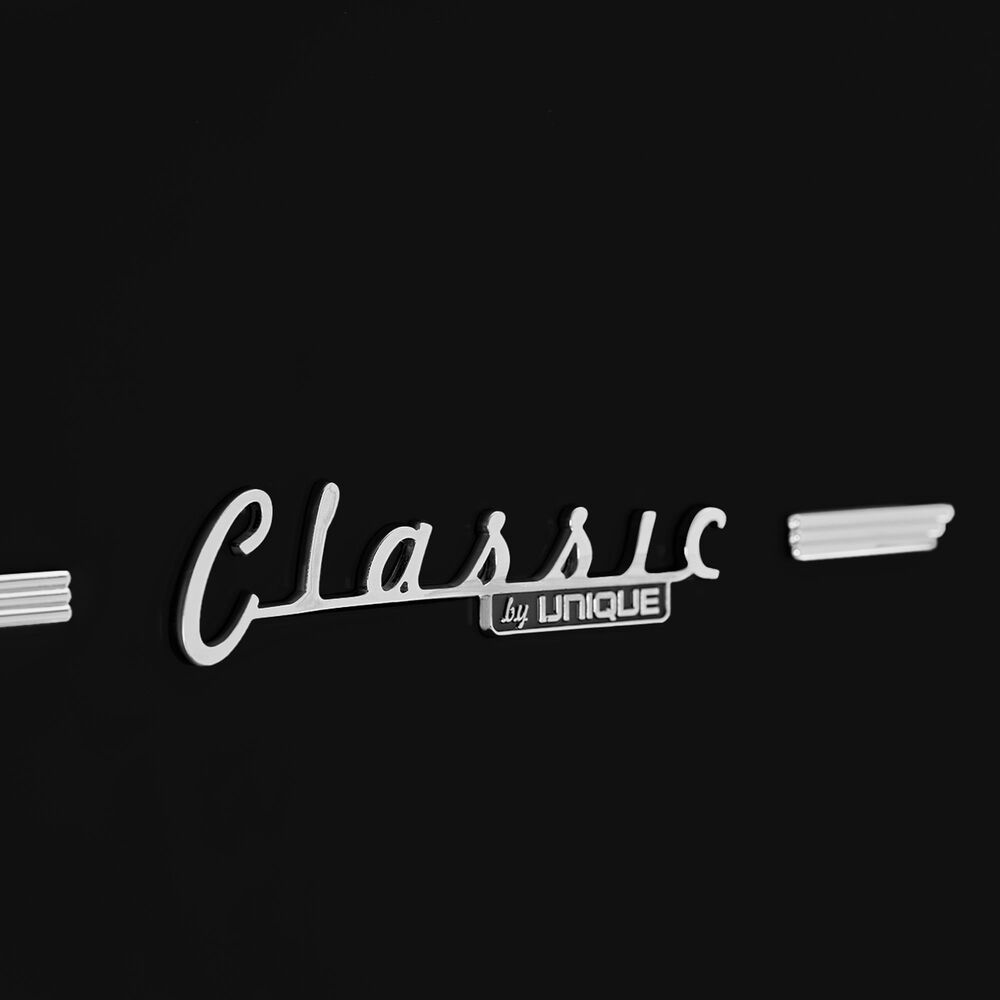 Unique Appliances Classic Retro 12 Cu. Ft. Bottom Freezer Regfrigerator In Matte Black, , large