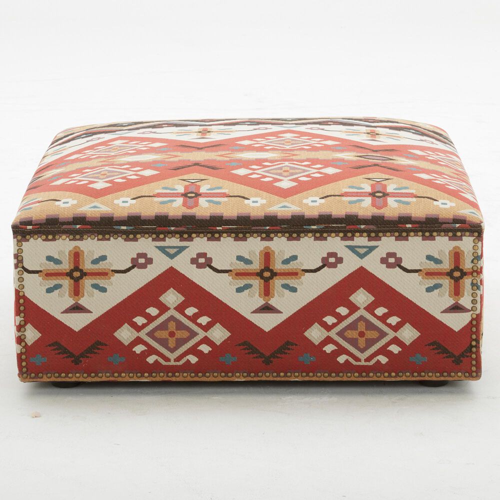 Interlochen Large Ottoman in Multi-Color Sand, , large