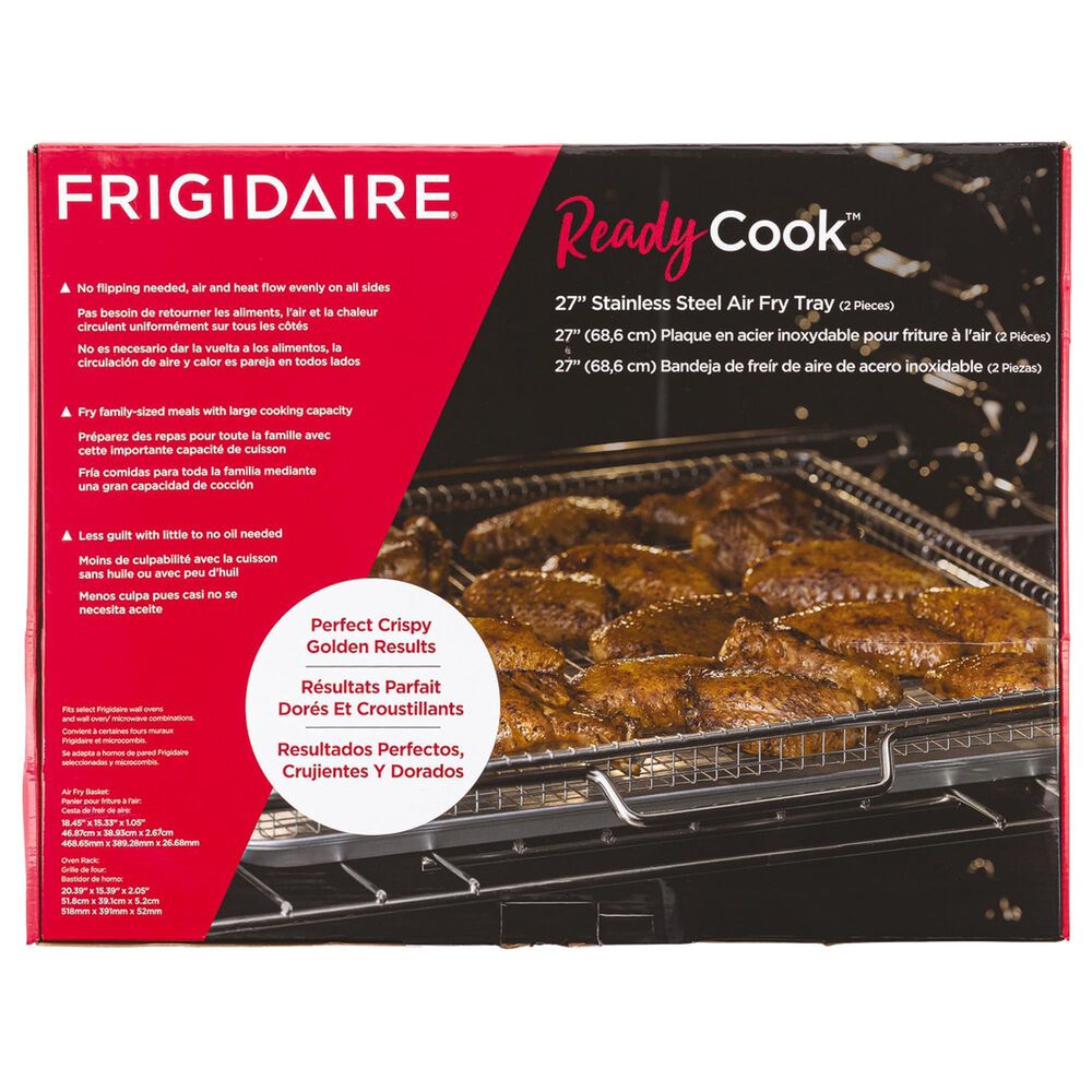 Frigidaire Gallery 27&#39;&#39; ReadyCook Air Fry Tray in Stainless Steel, , large
