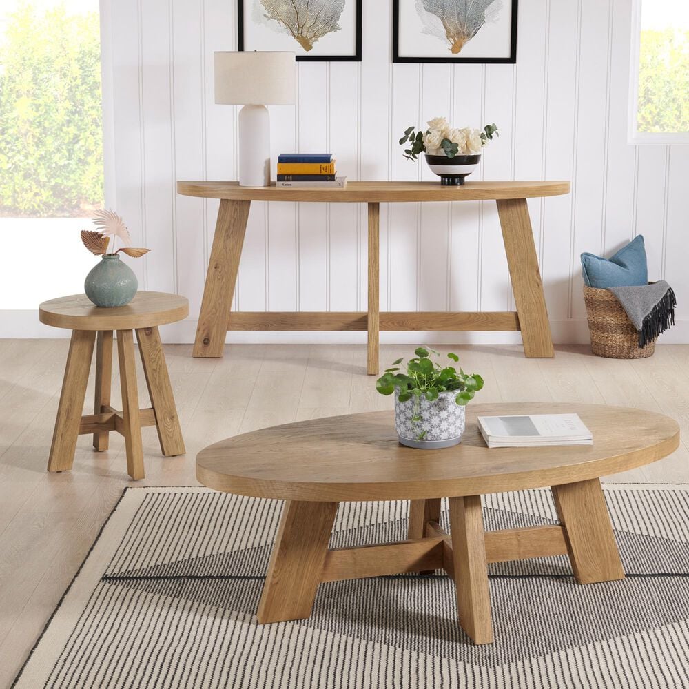 Martin Svensson Home Boho End Table in Natural, , large