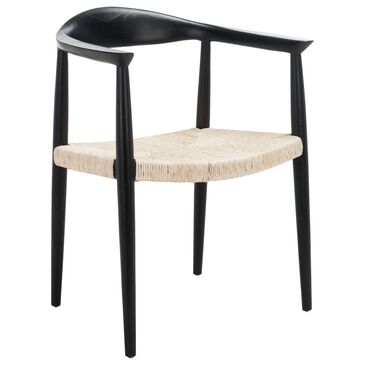 Safavieh Gianni Accent Chair in Black, , large