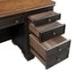 Riva Ridge Hampton Credenza Desk in Black Cherry, , large