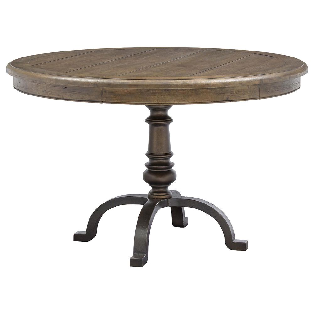 Nicolette Home Roxbury Manor Dining Table in Brown and Antique Bronze - Table Only, , large