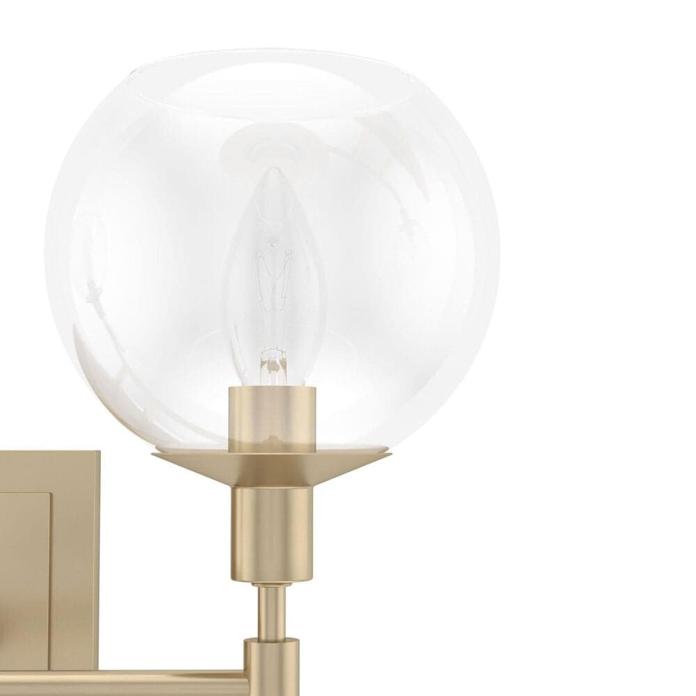 Hunter Xidane 2-Light Vanity in Alturas Gold, , large