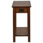Y & T Woodcraft Lodi Mission Chairside Table in Michaels Cherry, , large