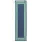 Oriental Weavers Meridian Navy and Green 2"3" x 7"6" Indoor/Outdoor Runner, , large