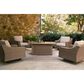 Ashley Laguna Heights Patio Swivel Lounge Chair in Beige, , large