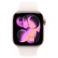Apple Watch Series 11 (GPS) 42mm Aluminum Case with Light Blush Sport Band - M/L in Rose Gold and 2-Year AppleCare+, , large