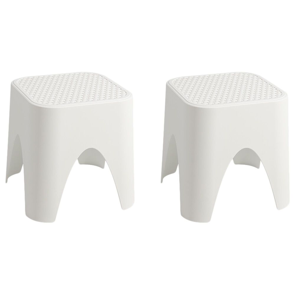 Lagoon Furniture Mallorca Stackable Rattan Top Coffee Table in White, , large