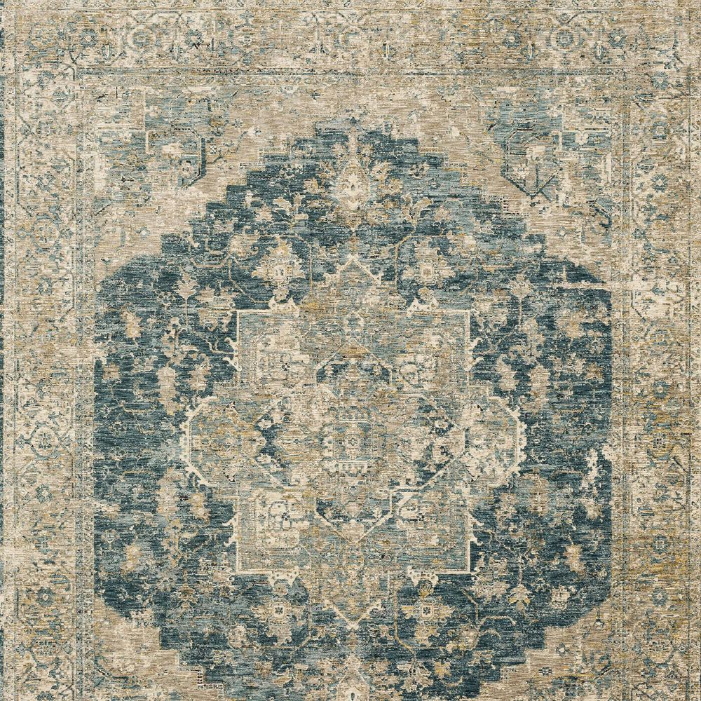 Karastan Marash Ezine 9&#39; x 12&#39;2&quot; Blue Area Rug, , large