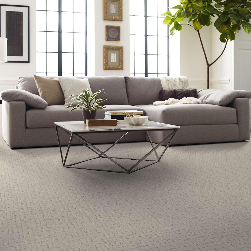 Shaw Block Party Carpet in Almond Silk, , large