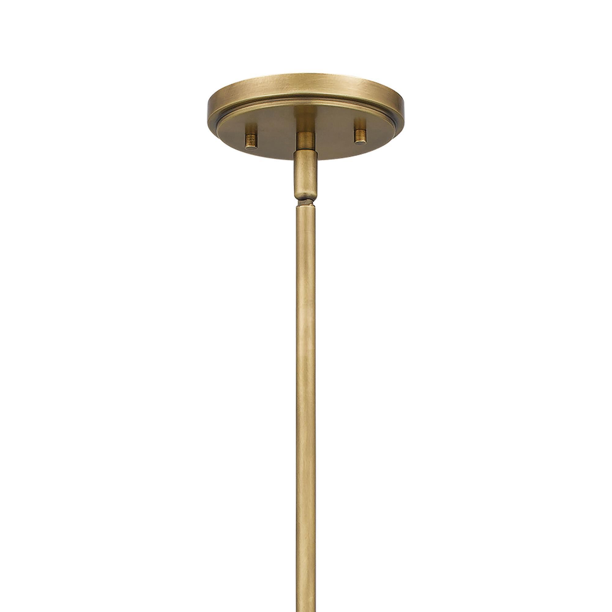 Quoizel Abbeville 4 Light Pendant Ceiling Light in Earth Black and Gold NFM