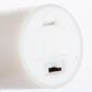 The Gerson Company 11.2" Hanging Ghost Candles with Remote Control in Ivory and White (Set of 4), , large