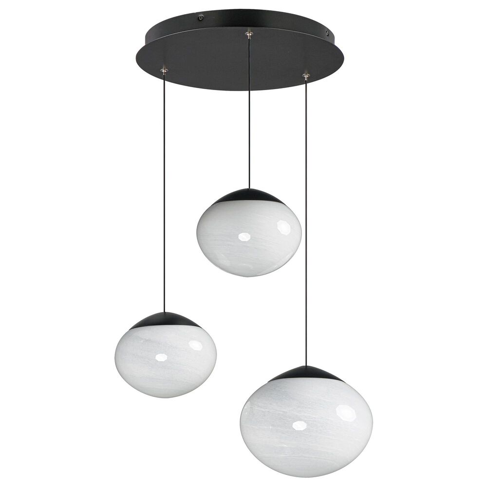 Maxim Lighting Nimbus 3-Light LED Pendant in Black, , large